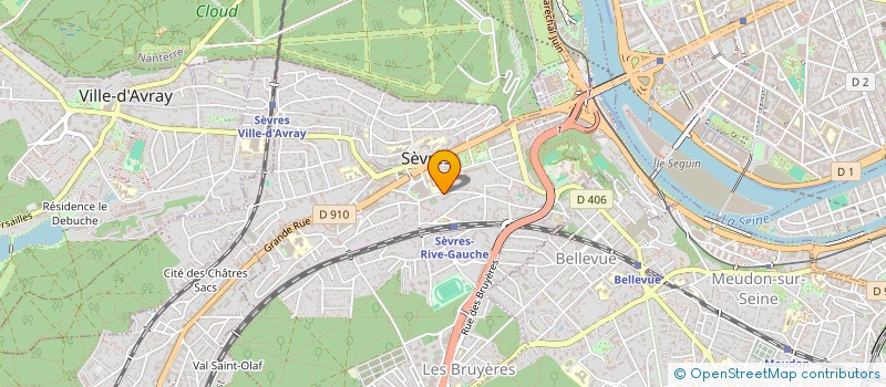 localisation de l'entreprise SCI 1 BIS THEODORE DECK  SEVRES