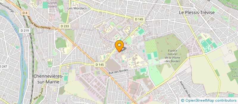 localisation de l'entreprise SCI 1 GALIOTE  CHENNEVIERES-SUR-MARNE