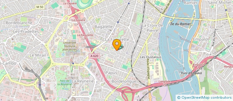 localisation de l'entreprise SCI 1 JOUR DE PLUS à TOULOUSE