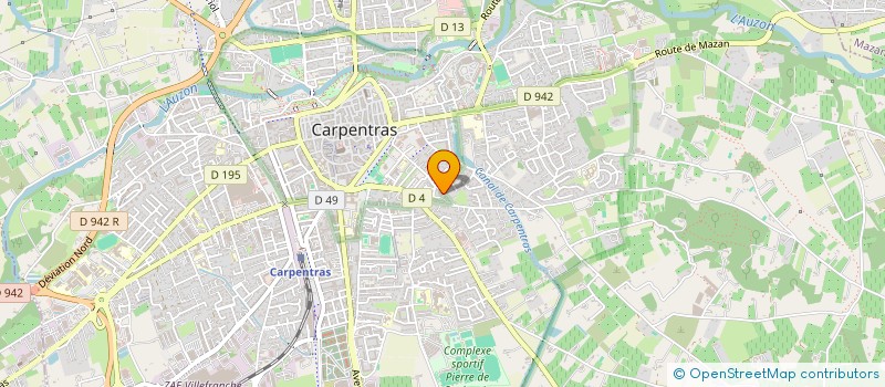 localisation de l'entreprise SCI 1 LOIC SG  CARPENTRAS