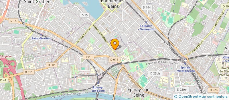localisation de l'entreprise SCI 1 ORMESSON à EPINAY-SUR-SEINE