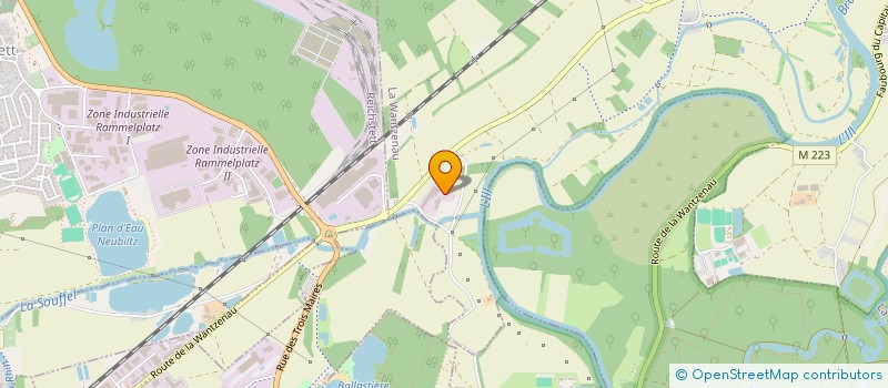 localisation de l'entreprise SCI 1 PLACE D AUSTERLITZ  LA WANTZENAU