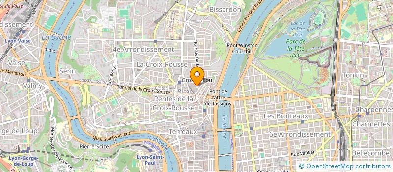 localisation de l'entreprise SCI  1 R D L R à LYON