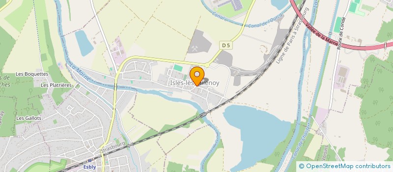 localisation de l'entreprise SCI 1 R DE L OLIVETTE  ISLES-LES-VILLENOY