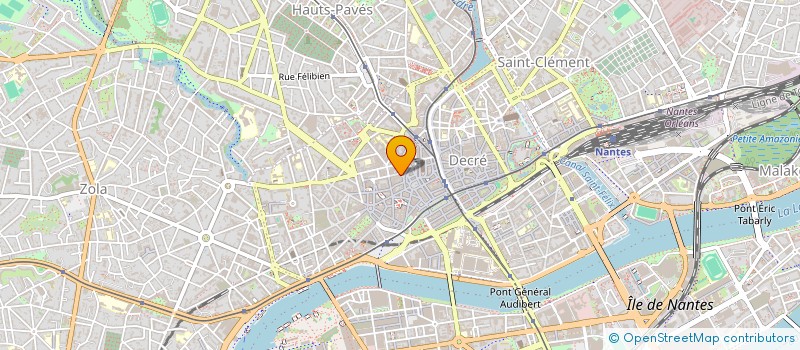 localisation de l'entreprise SCI 1 RUE CHAPEAU ROUGE à NANTES