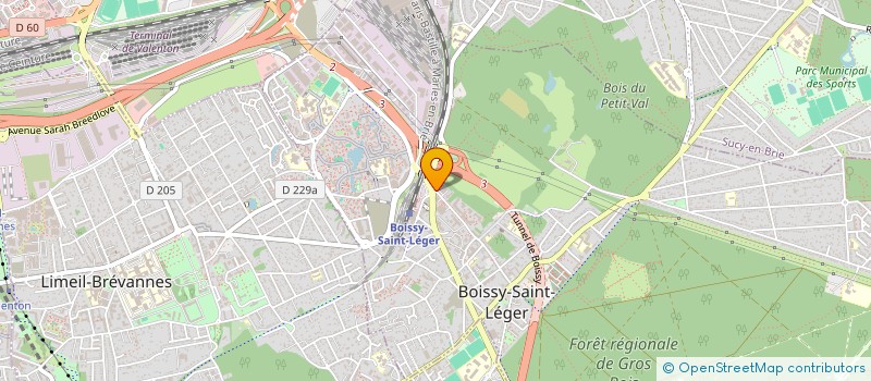 localisation de l'entreprise SCI 1 RUE DE PARIS  PARIS