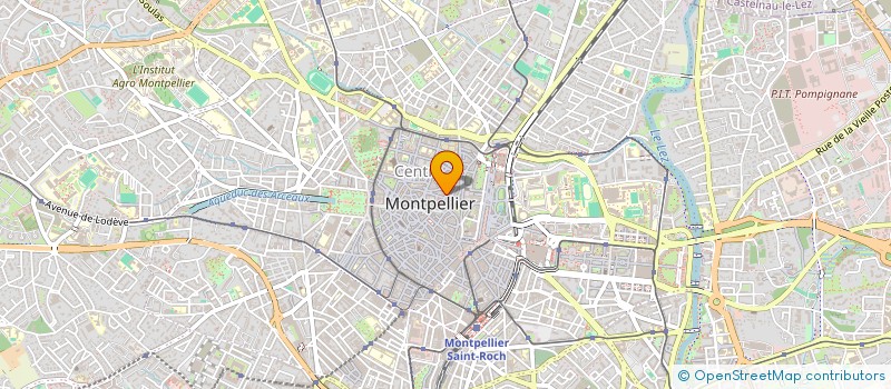 localisation de l'entreprise SCI 1 RUE DELPECH 34000 MONTPELLIER à MONTPELLIER