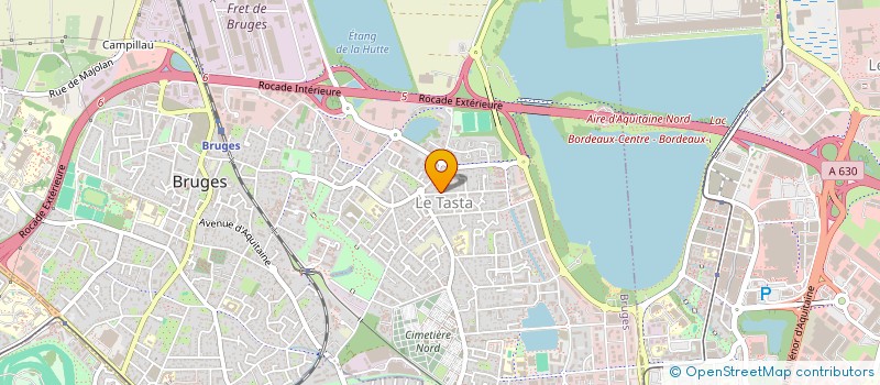 localisation de l'entreprise SCI 1 RUE DES ACACIAS  BRUGES