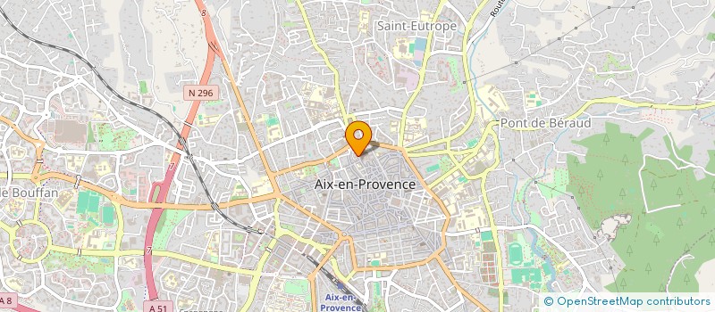 localisation de l'entreprise SCI 1 RUE DES EPINAUX  AIX-EN-PROVENCE