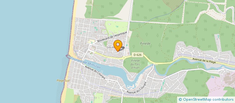 localisation de l'entreprise SCI 1 RUE DU HAPCHOT  MIMIZAN