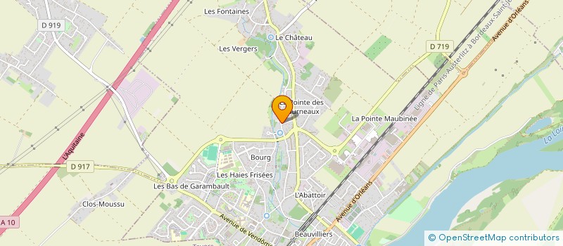 localisation de l'entreprise SCI 1 RUE DU PUITS DE L'ANGE à BEAUGENCY