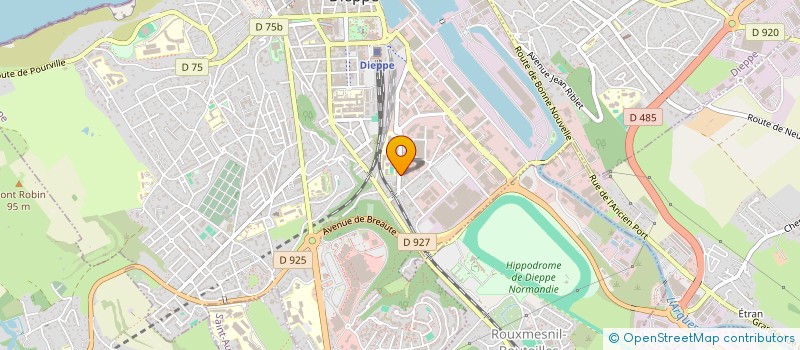 localisation de l'entreprise SCI 1 RUE JACOB BONTEMPS  DIEPPE