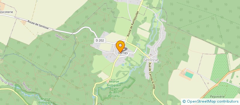 localisation de l'entreprise SCI 1 RUE JEAN FRANCOIS LEPINE  SENLISSE