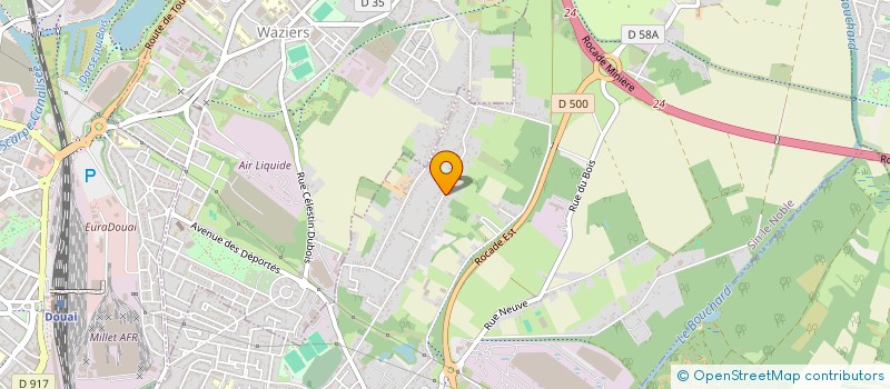 localisation de l'entreprise SCI 1 RUE NOYON  SIN LE NOBLE