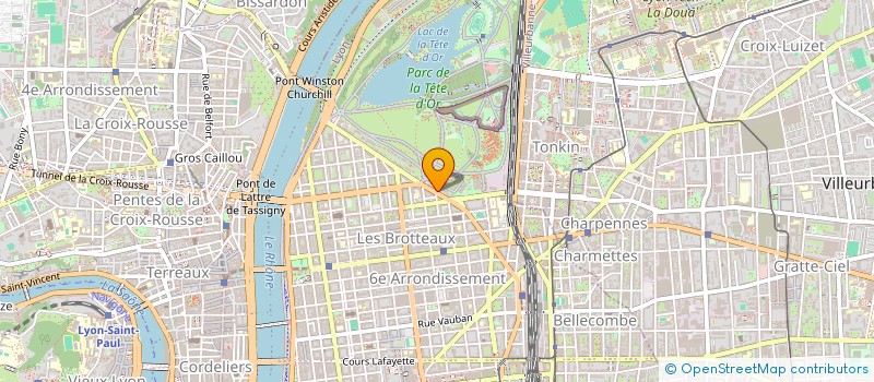 localisation de l'entreprise SCI 10 BERCIEUX  LYON