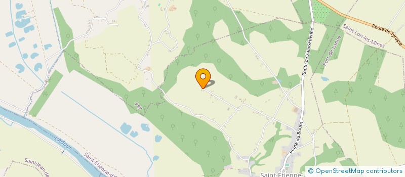 localisation de l'entreprise SCI 10 COURS FOCH  SAINT-ETIENNE-D'ORTHE