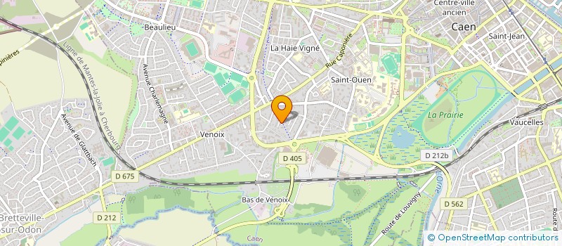 localisation de l'entreprise SCI 10 ET 12 IMPASSE PRUNIERE à CAEN