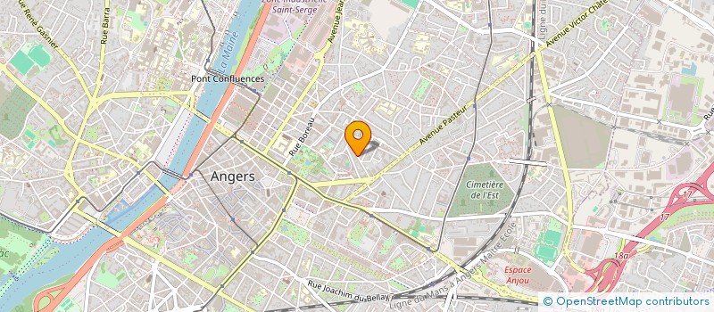localisation de l'entreprise SCI 10 NEY à ANGERS