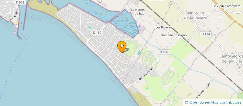 localisation de l'entreprise SCI 10 PONT  LA HAGUE