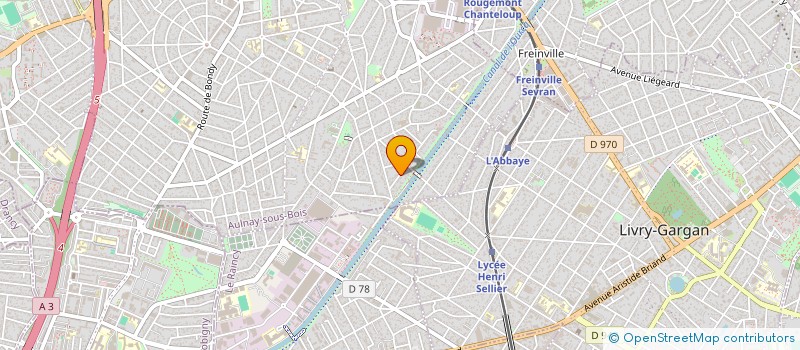localisation de l'entreprise SCI 10 RU DU RAINCY à AULNAY-SOUS-BOIS