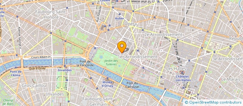 localisation de l'entreprise SCI 10 RUE D'ALGER  PARIS