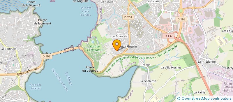 localisation de l'entreprise SCI 10 RUE DE L'ALCYON  SAINT-MALO
