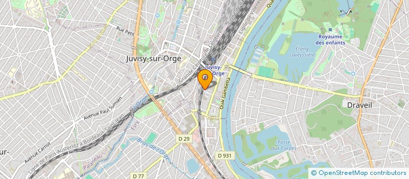 localisation de l'entreprise SCI 10 RUE DE L'AVENIR à JUVISY-SUR-ORGE