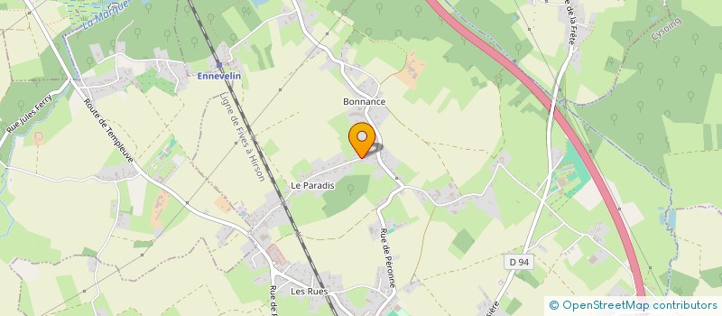 localisation de l'entreprise SCI 10 RUE DE LILLE  TEMPLEUVE-EN-PEVELE