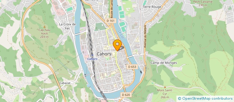 localisation de l'entreprise SCI 10 RUE DES ACACIAS  CAHORS