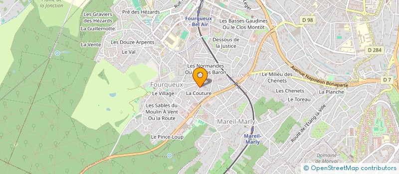 localisation de l'entreprise SCI 10 RUE DES COTEAUX  SAINT-GERMAIN-EN-LAYE