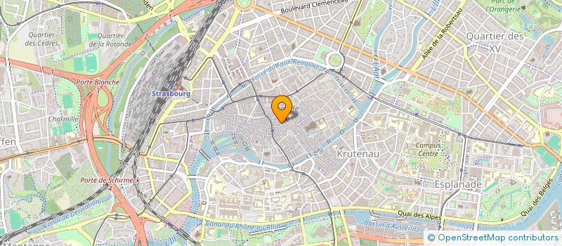 localisation de l'entreprise SCI 10 RUE DES JUIFS  STRASBOURG