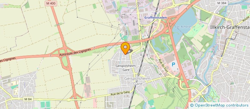 localisation de l'entreprise SCI 10 RUE DES MUGUETS  GEISPOLSHEIM