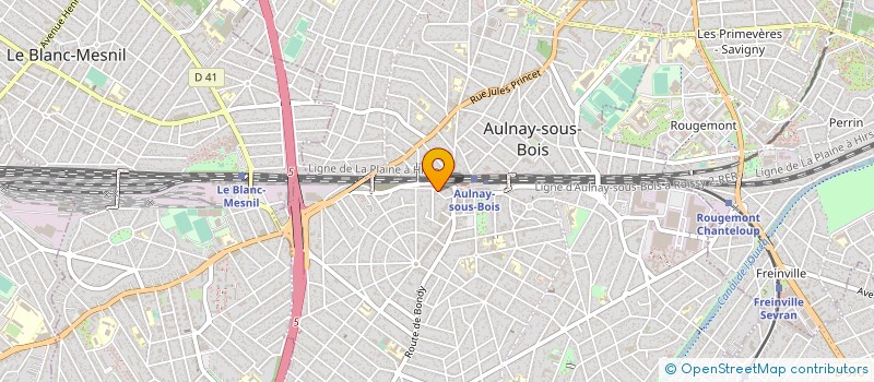 localisation de l'entreprise SCI 10 RUE DOCTEUR ROUX II à AULNAY-SOUS-BOIS