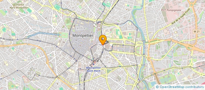 localisation de l'entreprise SCI 10 RUE DORIA à MONTPELLIER