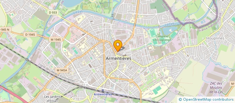 localisation de l'entreprise SCI 10 RUE DU DOCTEUR EMILE CHOCQUET  ARMENTIERES