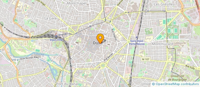 localisation de l'entreprise SCI 10 RUE VAUBAN à DIJON