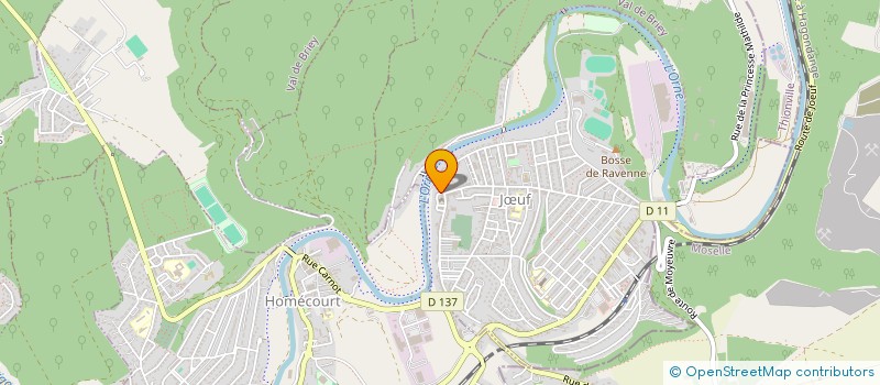 localisation de l'entreprise SCI 100%  JUF