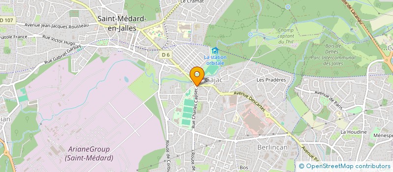 localisation de l'entreprise SCI 101 RUE RAYMOND LAVIGNE  SAINT-MEDARD-EN-JALLES