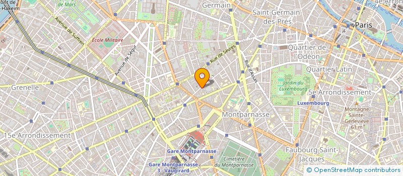 localisation de l'entreprise SCI 103 RUE DU CHERCHE MIDI  PARIS