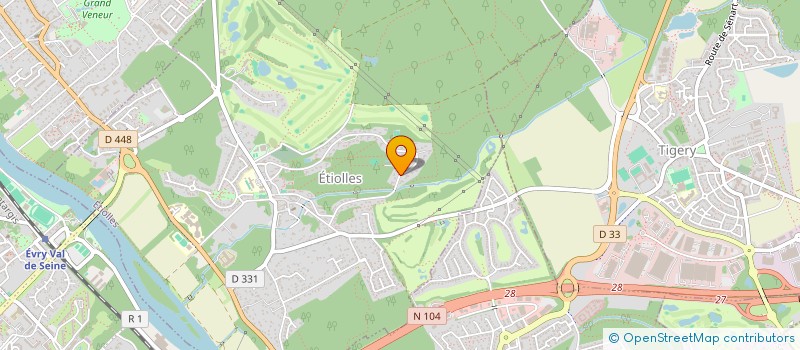 localisation de l'entreprise SCI 105 BDC  ETIOLLES