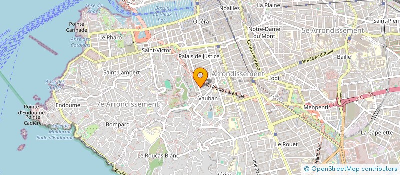 localisation de l'entreprise SCI 105 BOULEVARD NOTRE DAME à MARSEILLE
