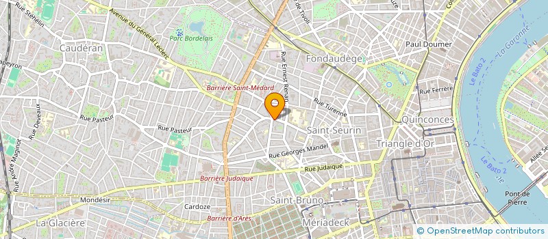 localisation de l'entreprise SCI 106 R DE LA CROIX BLANCHE  BORDEAUX