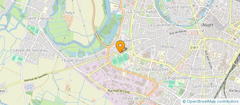 localisation de l'entreprise SCI 107-109 à NIORT