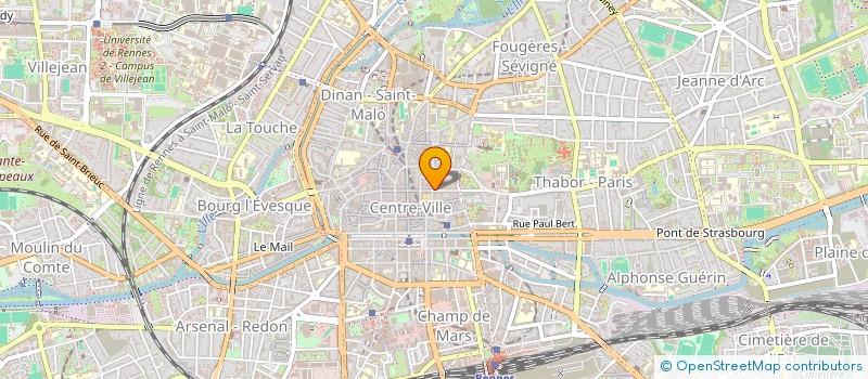 localisation de l'entreprise SCI 107 SEVIGNE  RENNES