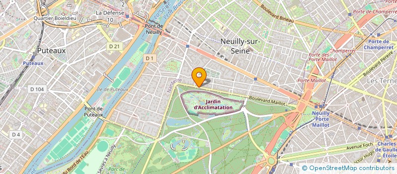 localisation de l'entreprise SCI 108 à NEUILLY-SUR-SEINE