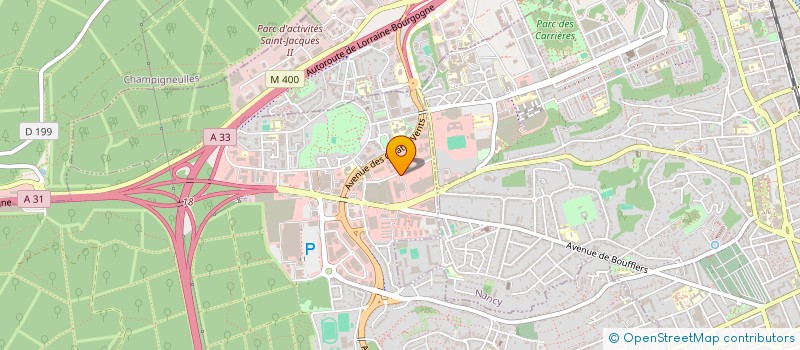 localisation de l'entreprise SCI 109  LAXOU