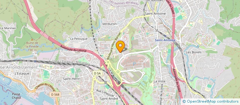 localisation de l'entreprise SCI 11 MONTEE DES ACCOULES à MARSEILLE