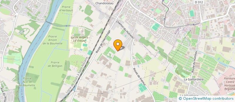 localisation de l'entreprise SCI 11 RUE DES ARENES  SAINTE-GEMMES-SUR-LOIRE