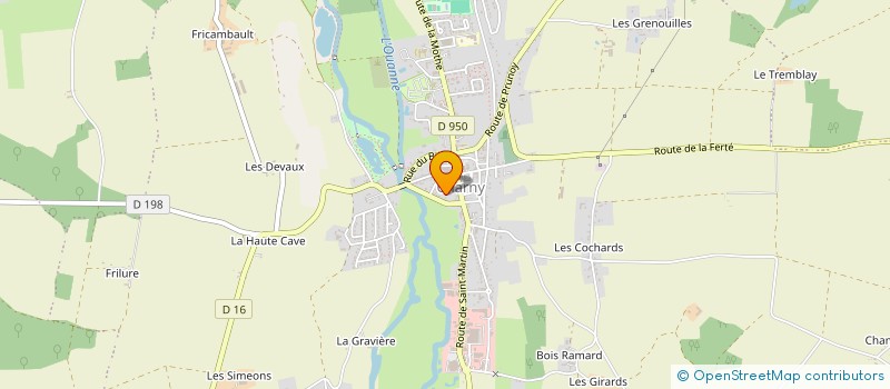 localisation de l'entreprise SCI 11 RUE DES ECOLES à CHARNY OREE DE PUISAYE