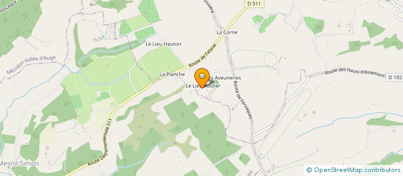 localisation de l'entreprise SCI 11 RUE DU FAUBOURG DU TEMPLE  LES MONCEAUX